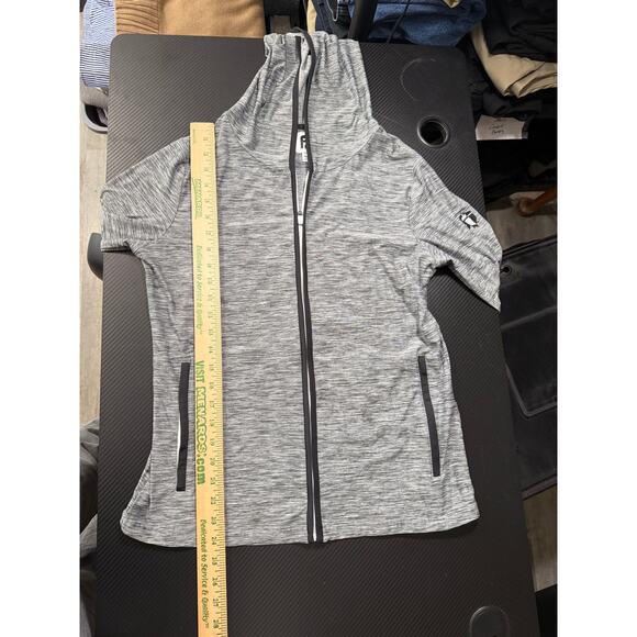 Footjoy Golf Jacket Womens Performance Lightweight Jacket Grey Heather Sz Medium - Picture 5 of 10